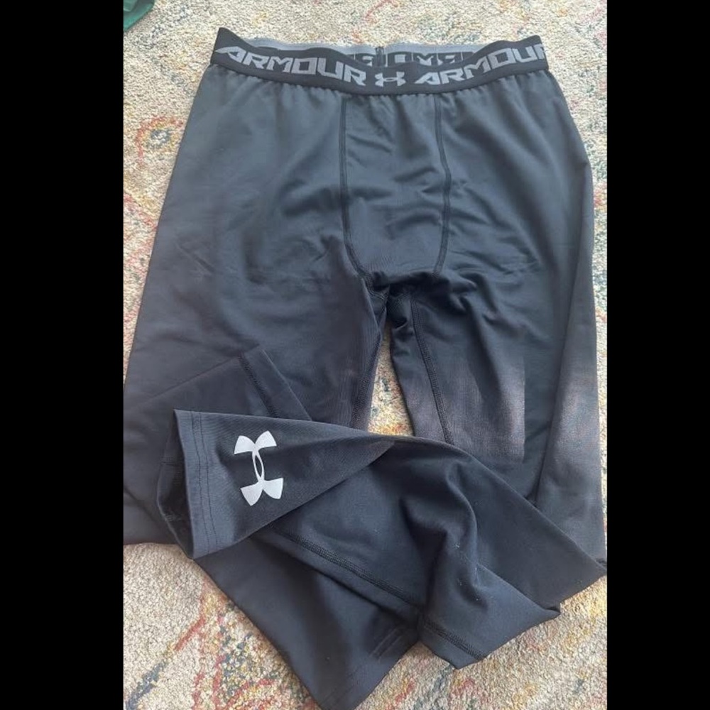Under Armour Black Athletic Fleece Lined Cold Gear